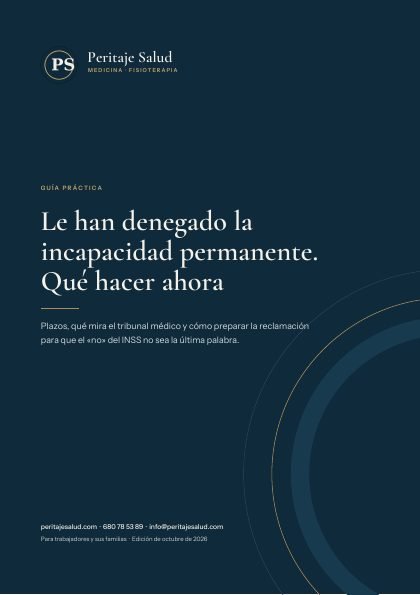 Portada de la guía «Le han denegado la incapacidad permanente. Qué hacer ahora»